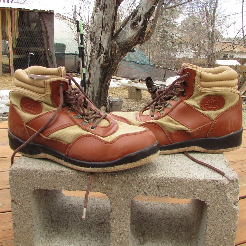 Hodgman Lakestream Vintage fly fishing wading boots